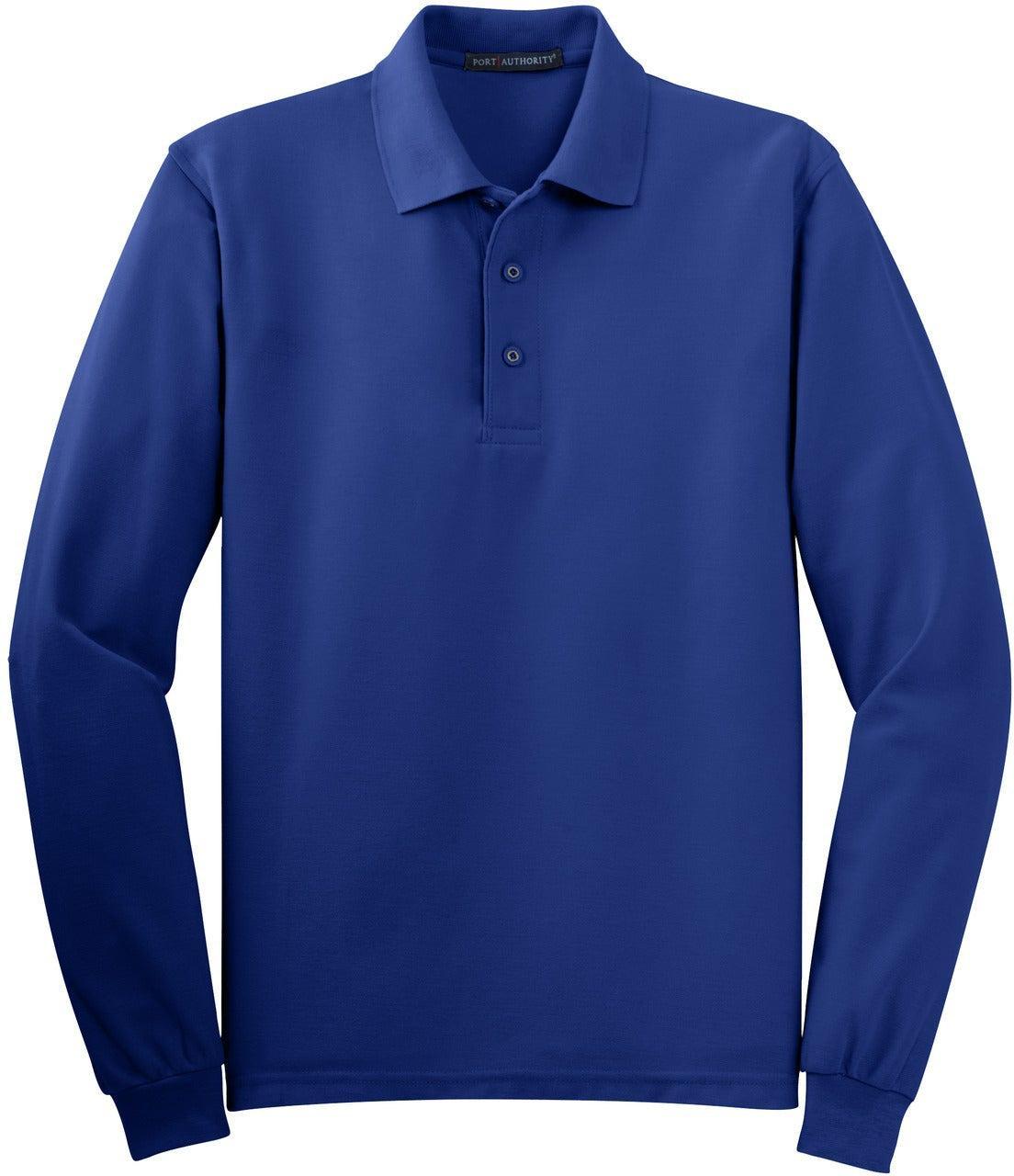 Port Authority Tall Silk Touch Long Sleeve Polo