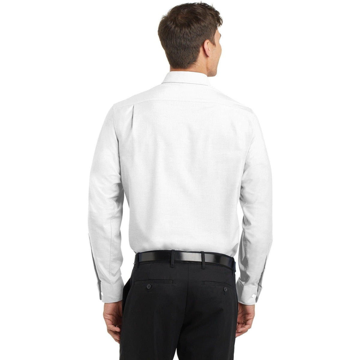 no-logo Port Authority Tall SuperPro Oxford Shirt-Dress Shirts-Port Authority-Thread Logic