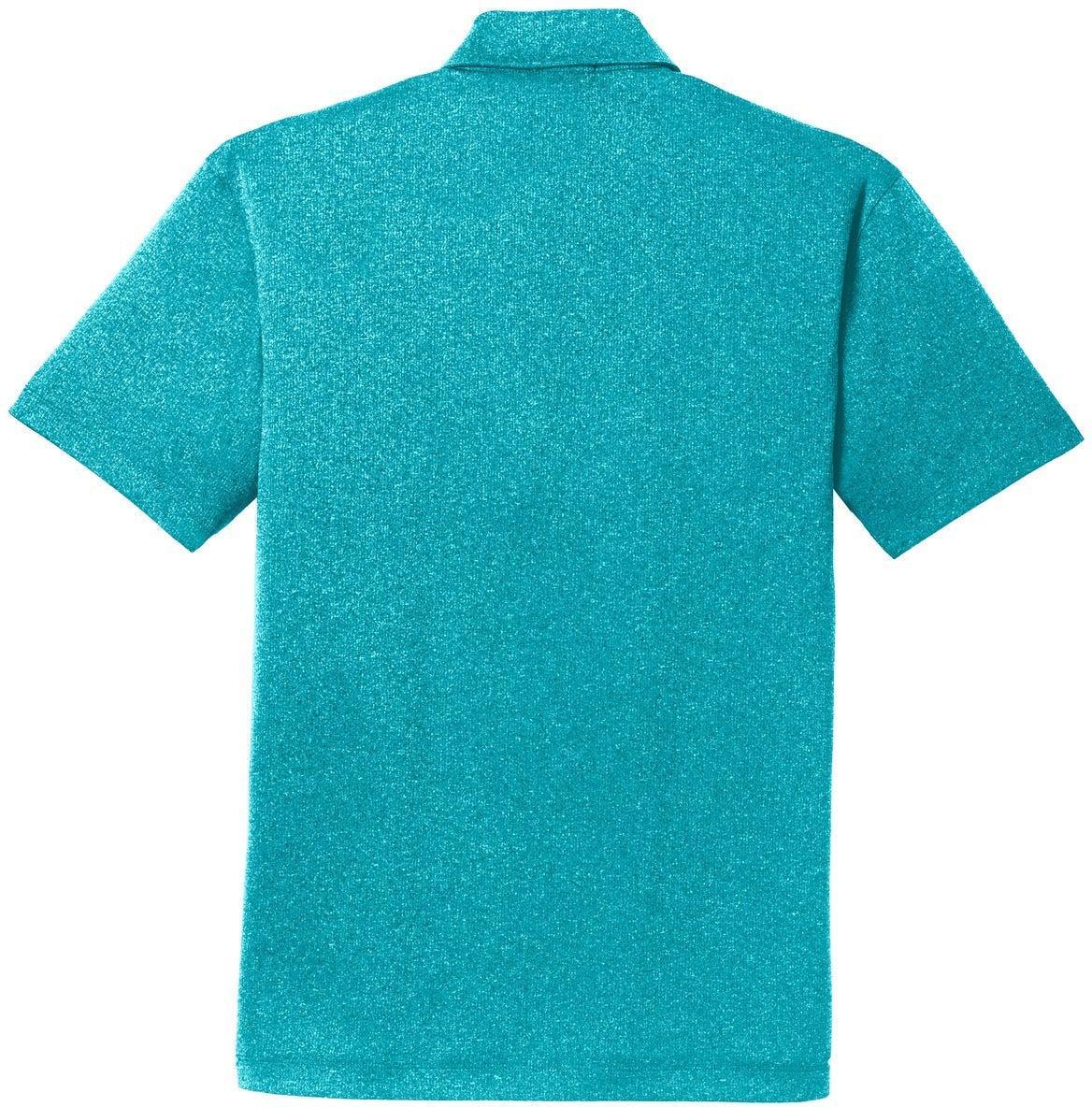 no-logo Port Authority Trace Heather Polo-Regular-Port Authority-Thread Logic