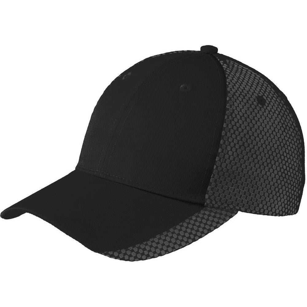 no-logo Port Authority Two-Color Mesh Back Cap