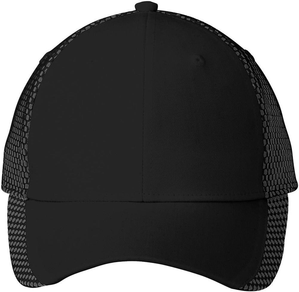 Port Authority Two-Color Mesh Back Cap-Regular-Port Authority-Black/White-OSFA-Thread Logic