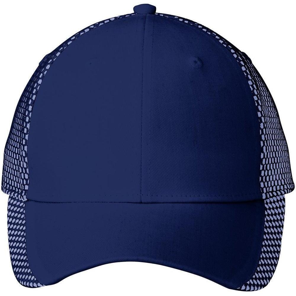 no-logo Port Authority Two-Color Mesh Back Cap-Regular-Port Authority-Royal/White-OSFA-Thread Logic