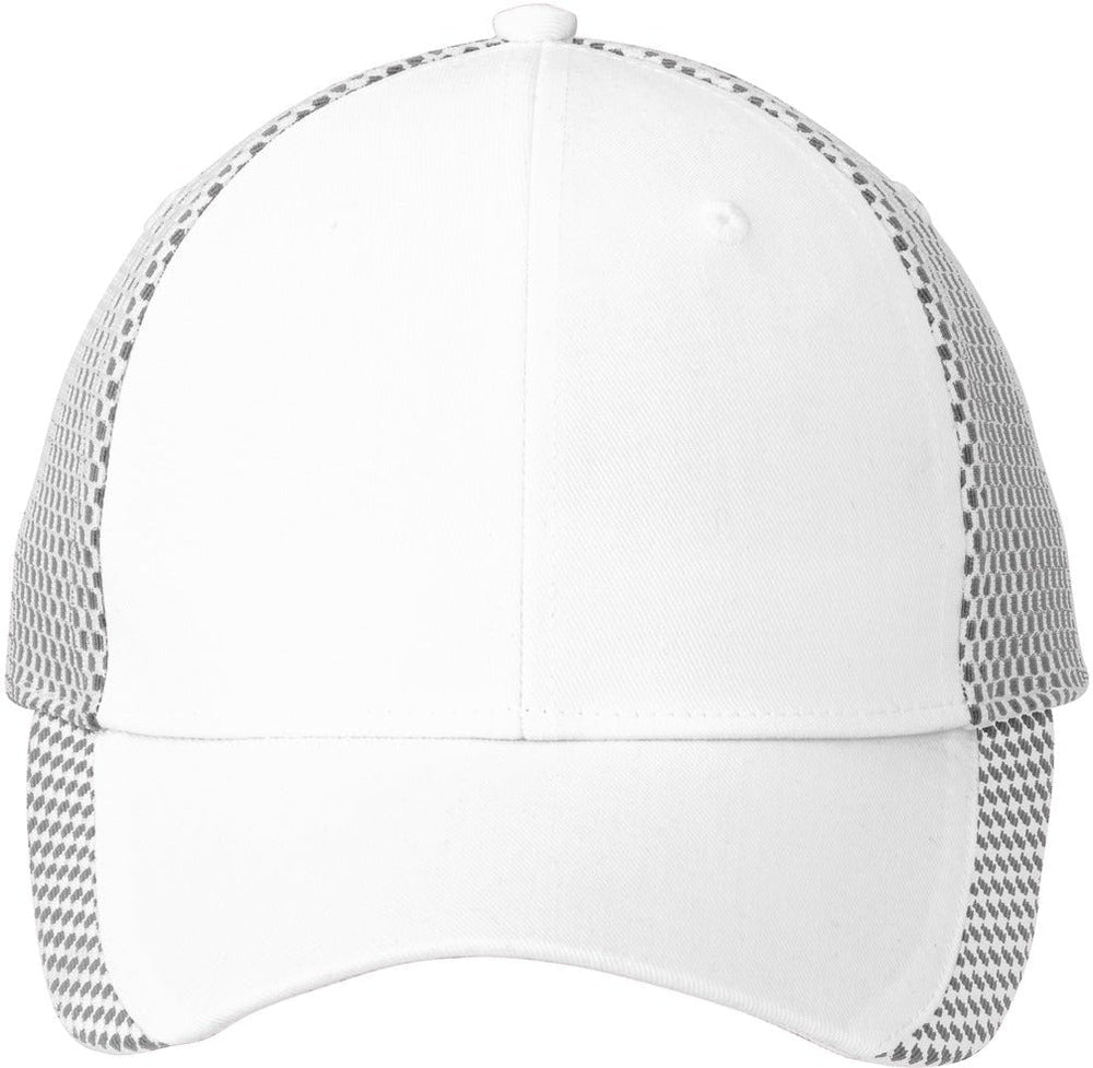 Port Authority Two-Color Mesh Back Cap-Regular-Port Authority-White/Black-OSFA-Thread Logic