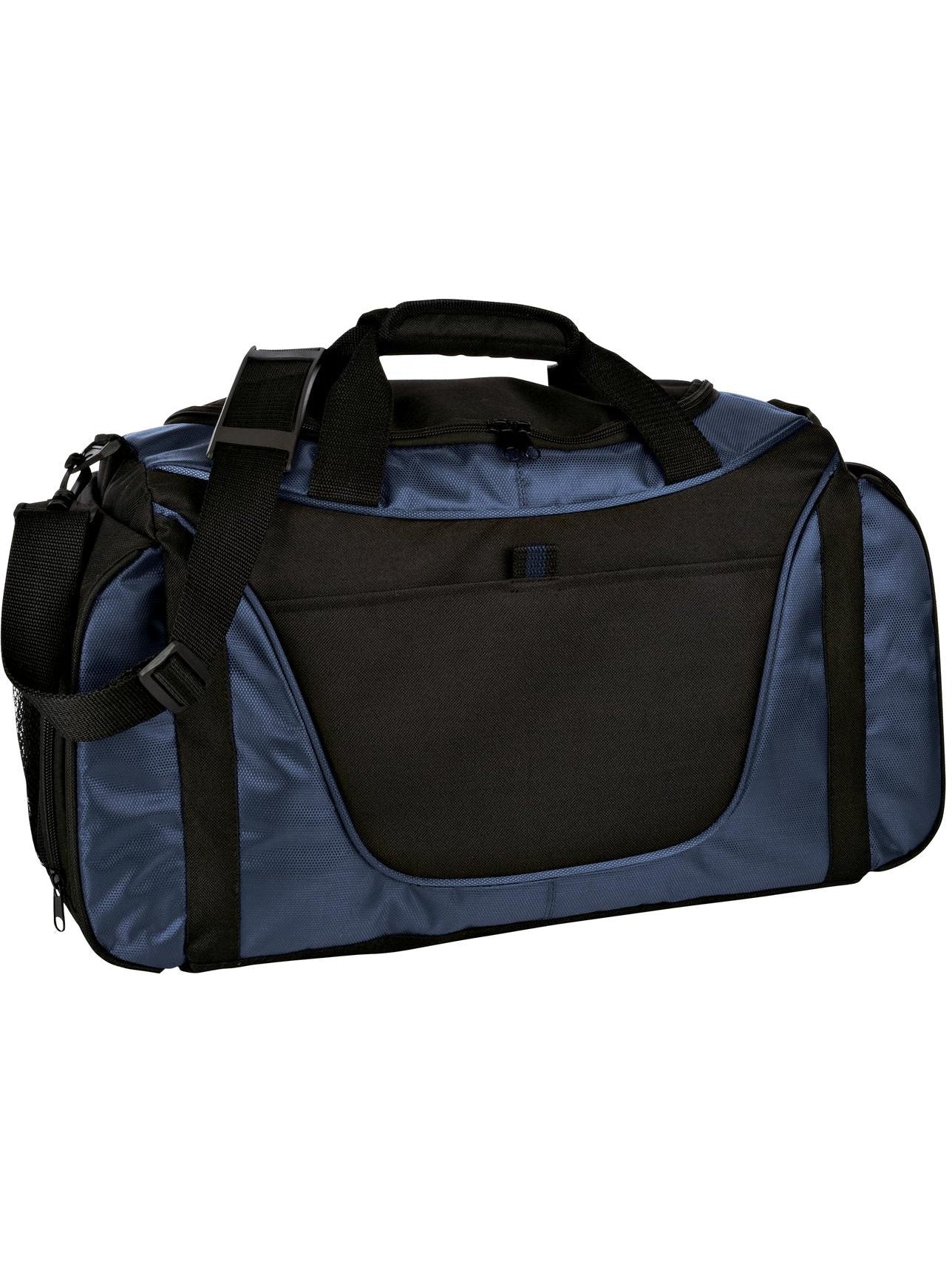 Port Authority Two Tone Medium Duffel Bag-Regular-Port Authority-Navy/Black-Thread Logic