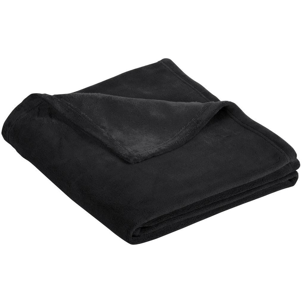 no-logo Port Authority Ultra Plush Blanket-Regular-Port Authority-Graphite-1 Size-Thread Logic