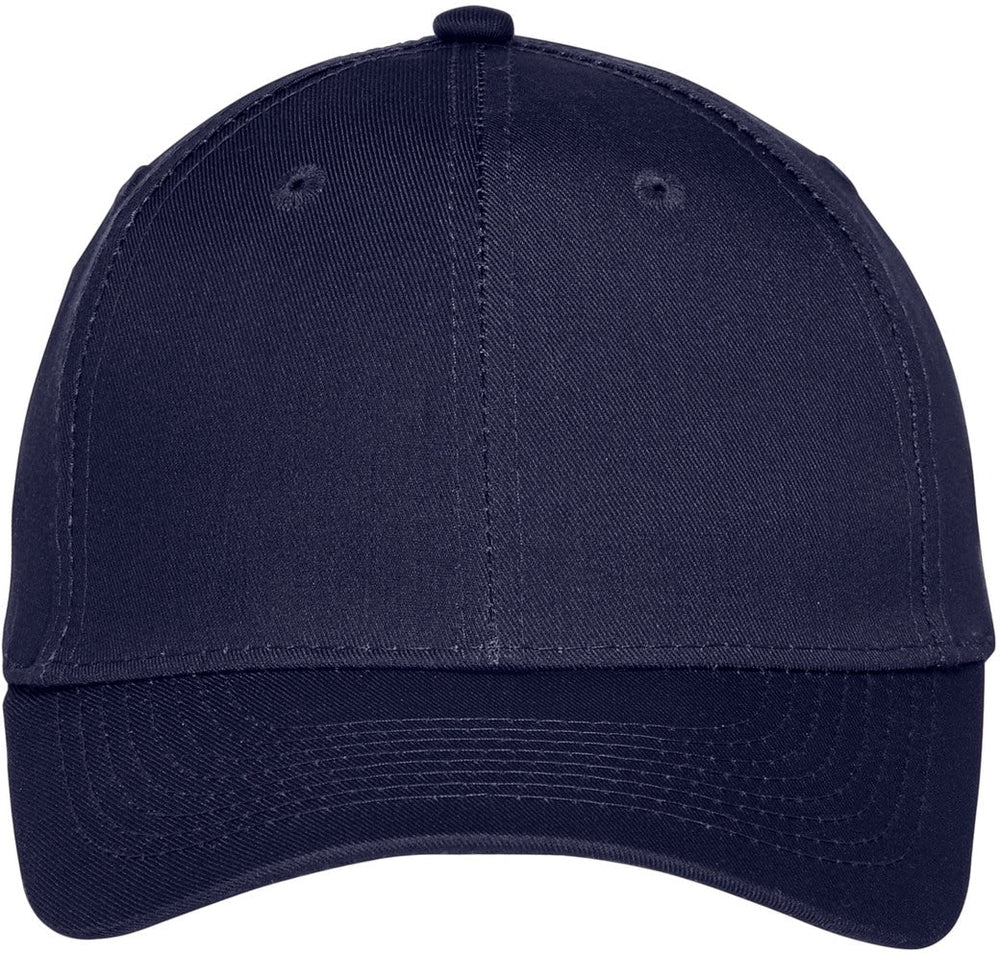 Port Authority Uniforming Twill Cap-Regular-Port Authority-Navy-OSFA-Thread Logic