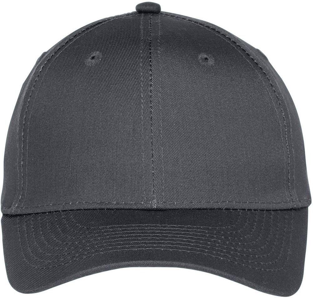Port Authority Uniforming Twill Cap-Regular-Port Authority-Steel Grey-OSFA-Thread Logic