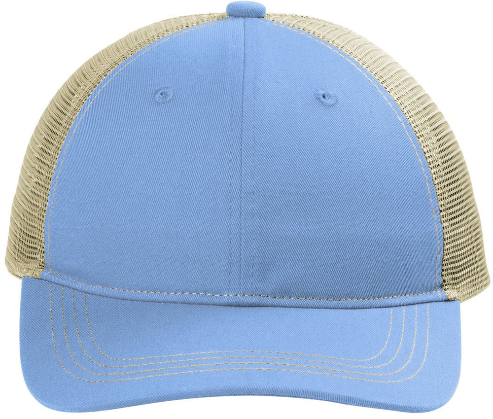 Port Authority Unstructured Snapback Trucker Cap-Caps-Port Authority-Thread Logic