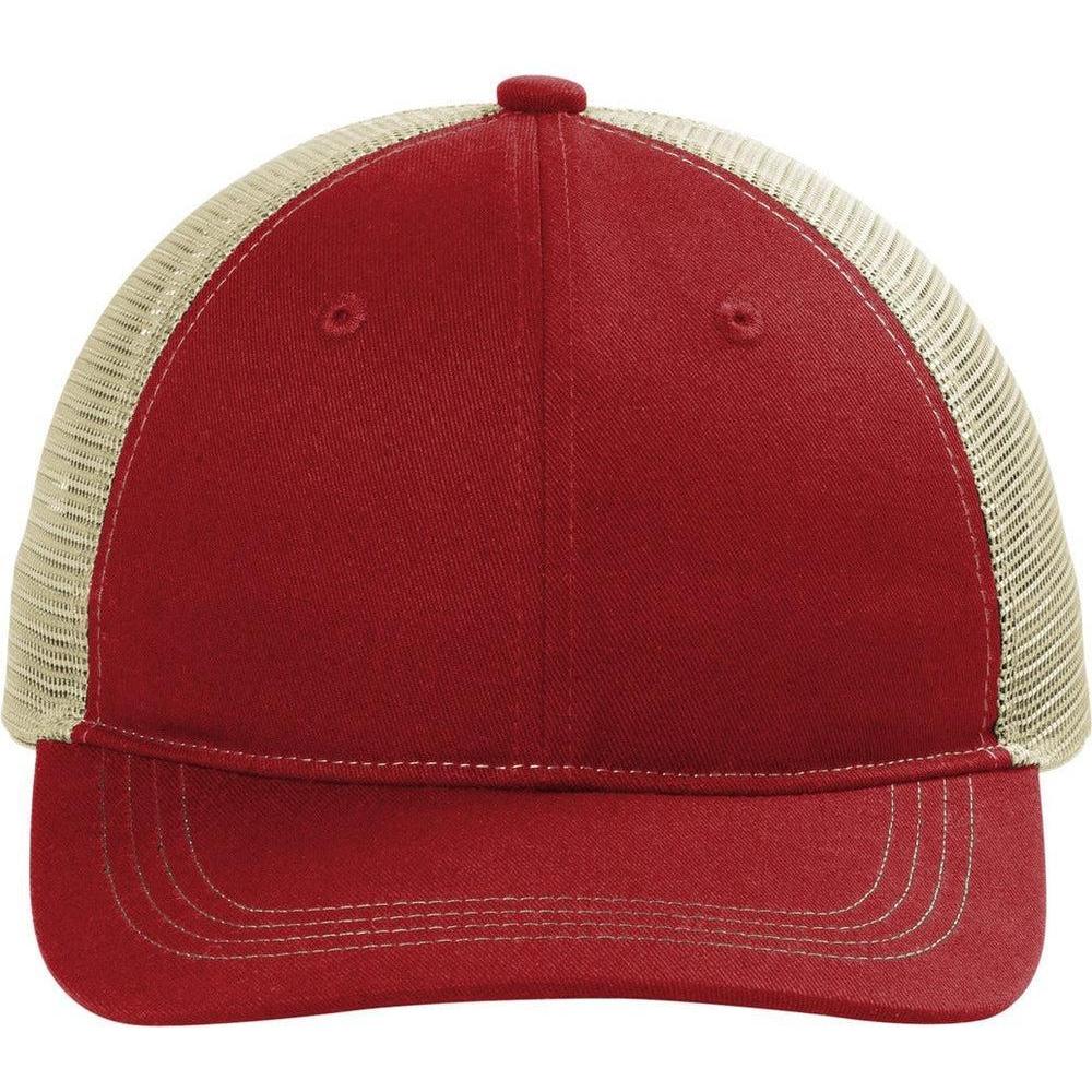 no-logo Port Authority Unstructured Snapback Trucker Cap-Caps-Port Authority-Thread Logic