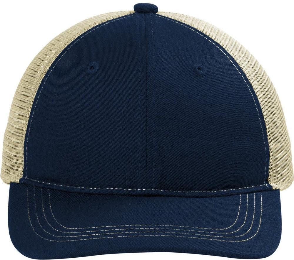 Port Authority Unstructured Snapback Trucker Cap-Caps-Port Authority-Thread Logic
