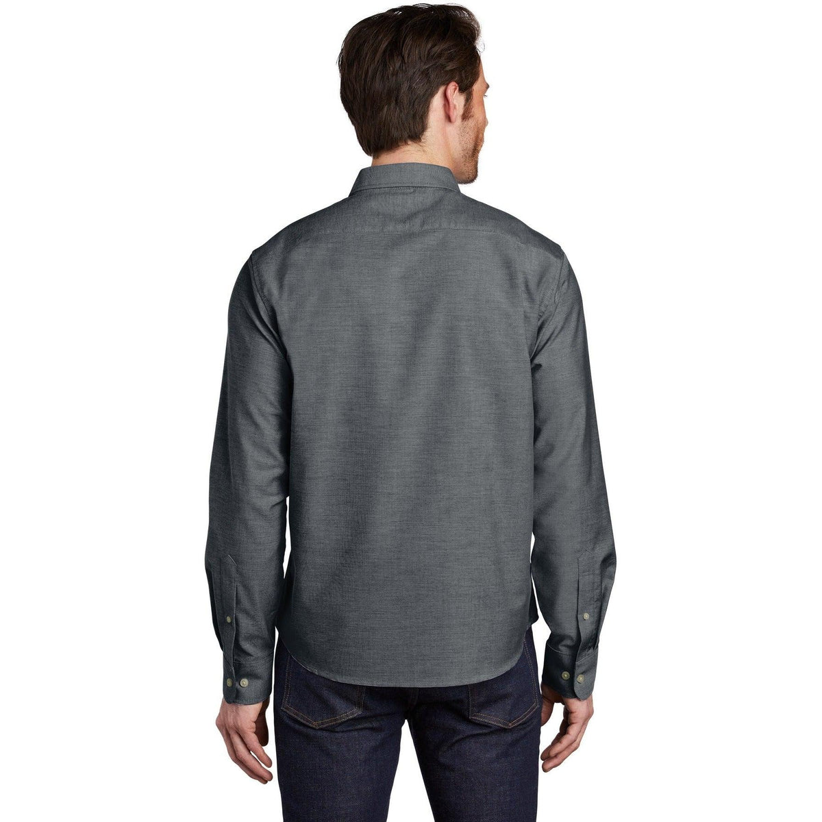 no-logo Port Authority Untucked Fit SuperPro Oxford Shirt-Dress Shirts-Port Authority-Thread Logic