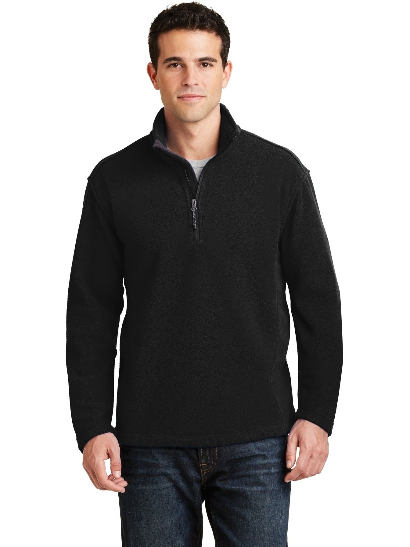 no-logo Port Authority Value Fleece 1/4 Zip Pullover-Regular-Port Authority-Thread Logic