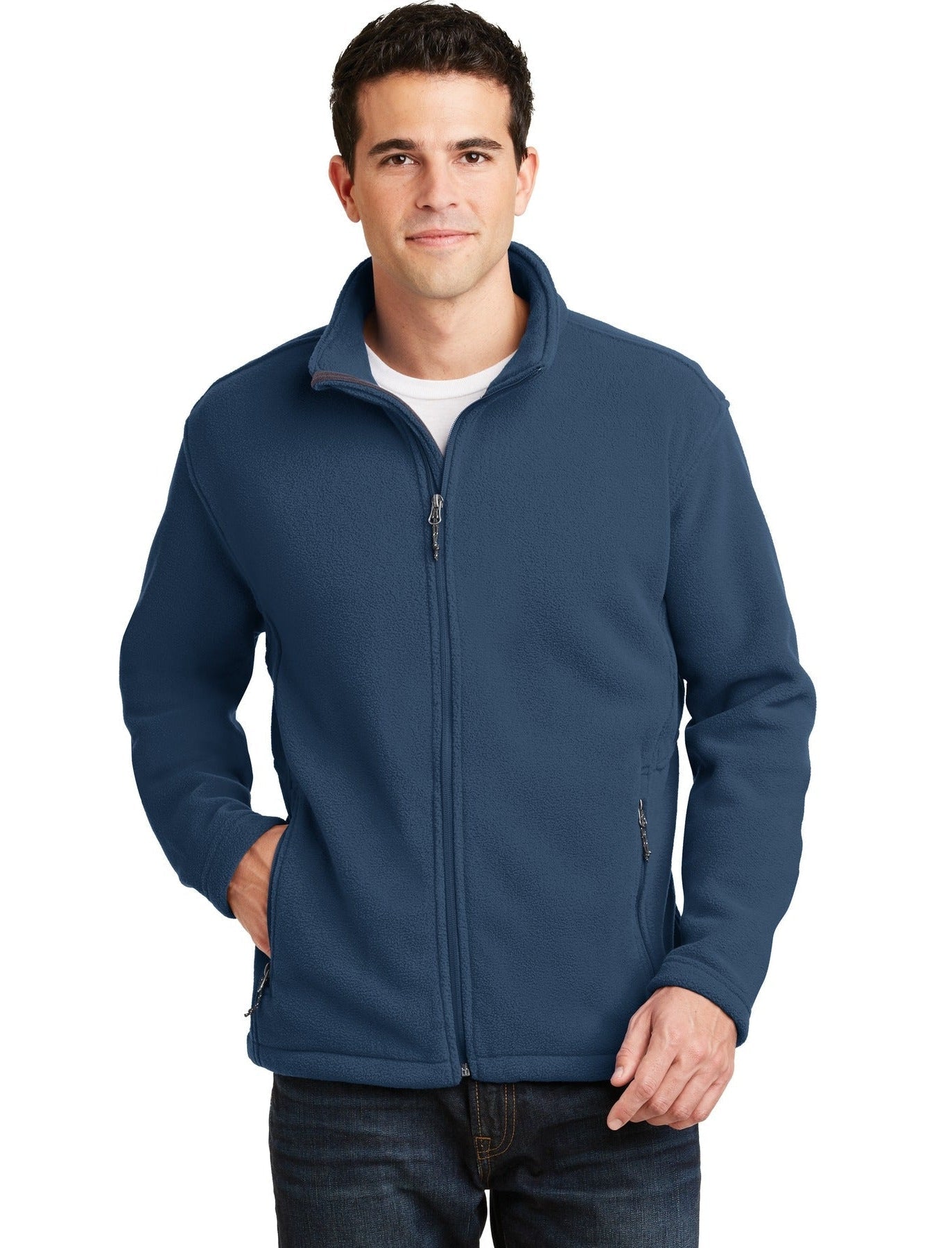 no-logo Port Authority Value Fleece Jacket-Regular-Port Authority-Thread Logic