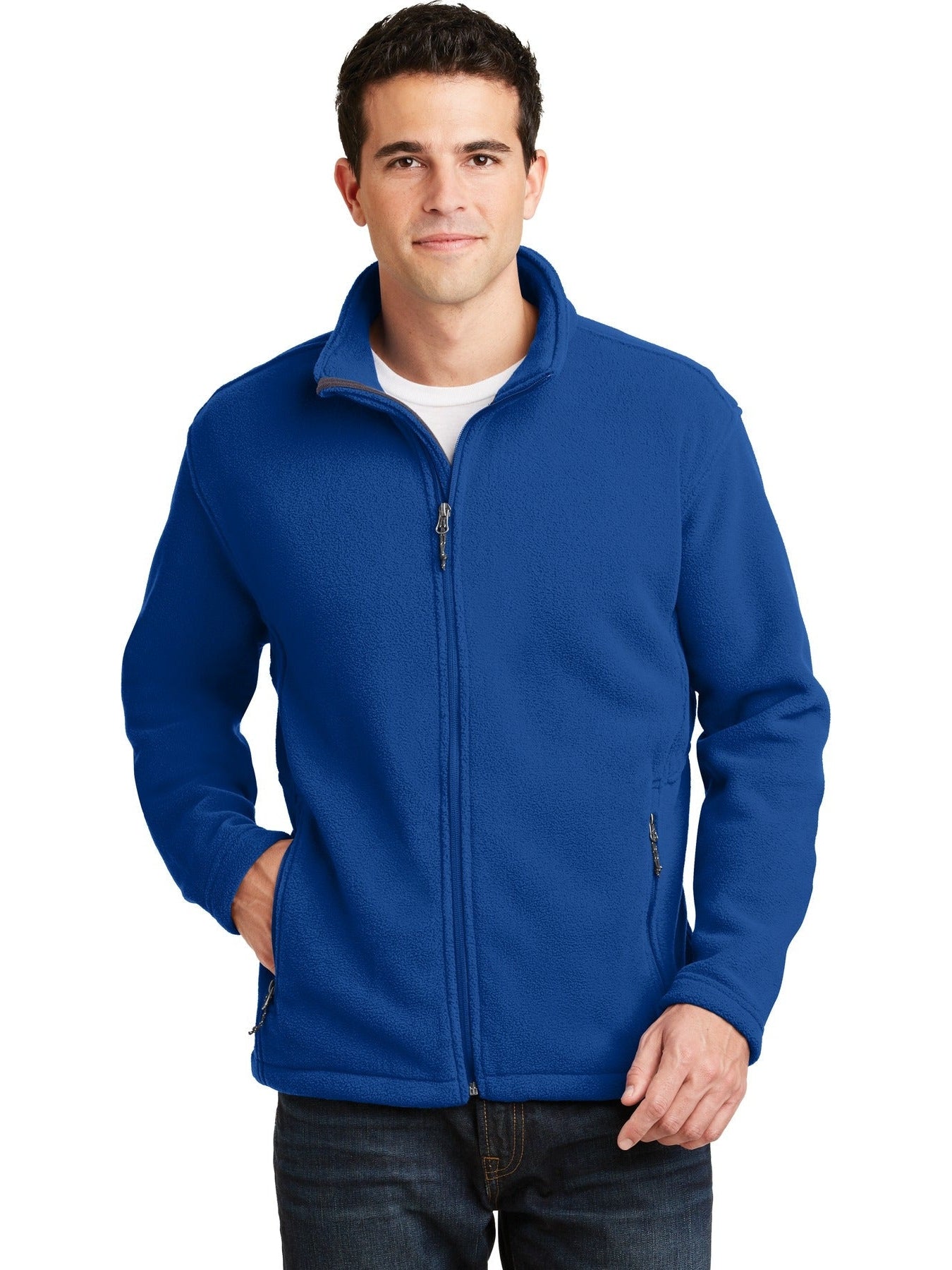 no-logo Port Authority Value Fleece Jacket-Regular-Port Authority-Thread Logic