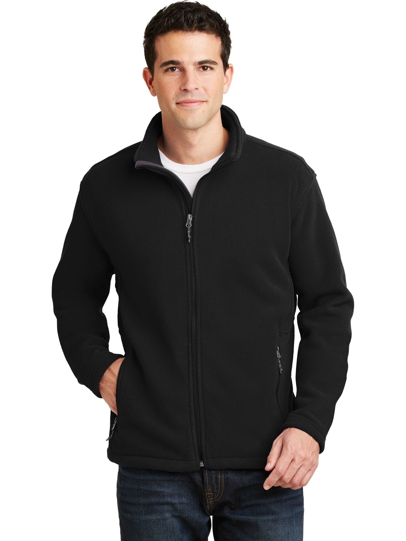 no-logo Port Authority Value Fleece Jacket-Regular-Port Authority-Thread Logic