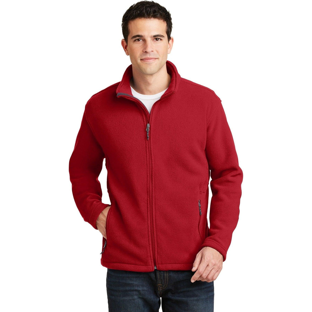 no-logo Port Authority Value Fleece Jacket-Regular-Port Authority-Thread Logic