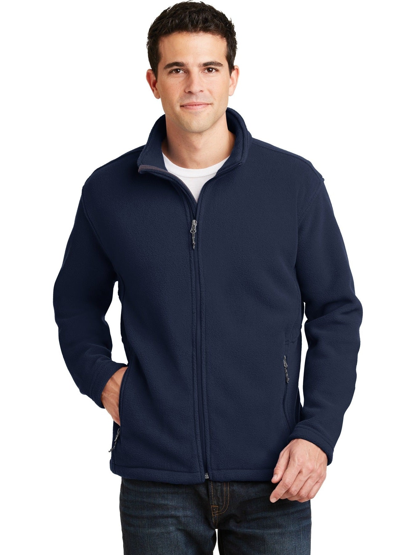 no-logo Port Authority Value Fleece Jacket-Regular-Port Authority-Thread Logic