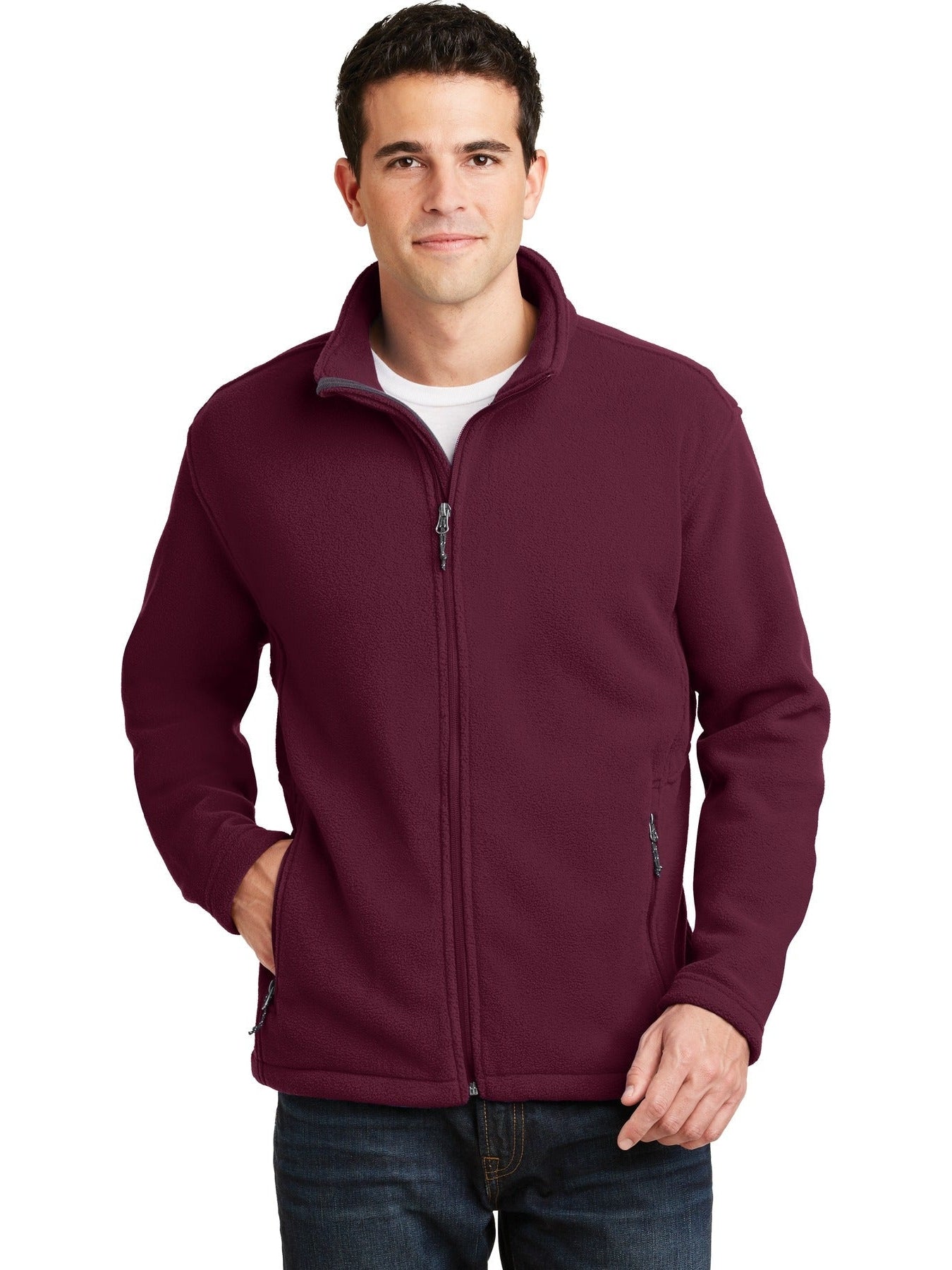no-logo Port Authority Value Fleece Jacket-Regular-Port Authority-Thread Logic