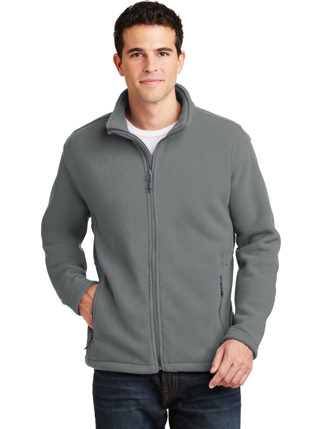 no-logo Port Authority Value Fleece Jacket-Regular-Port Authority-Thread Logic