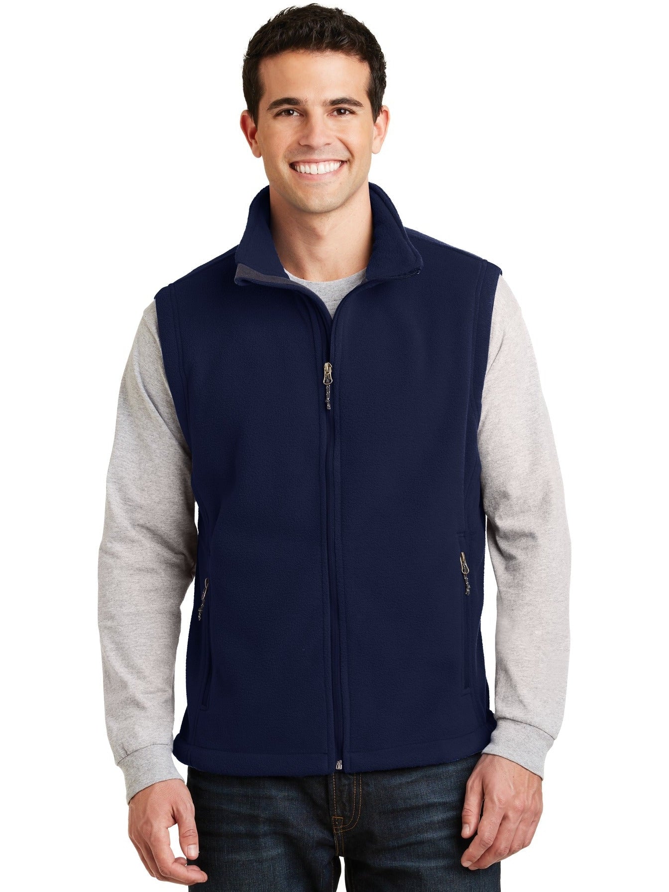 no-logo Port Authority Value Fleece Vest-Regular-Port Authority-Thread Logic