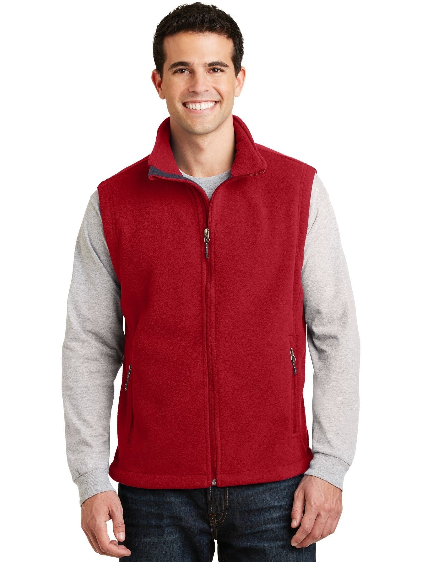 no-logo Port Authority Value Fleece Vest-Regular-Port Authority-Thread Logic