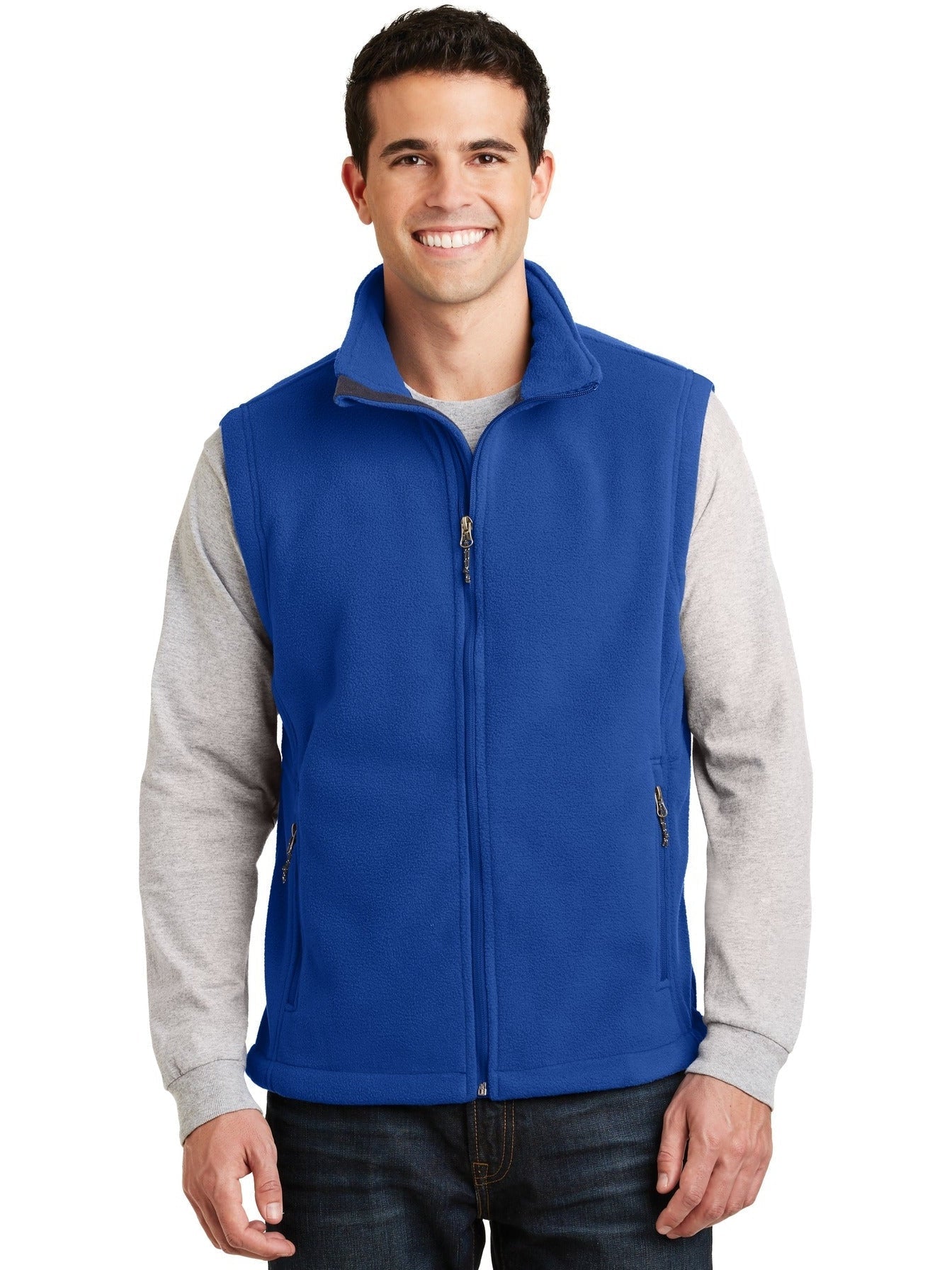 no-logo Port Authority Value Fleece Vest-Regular-Port Authority-Thread Logic