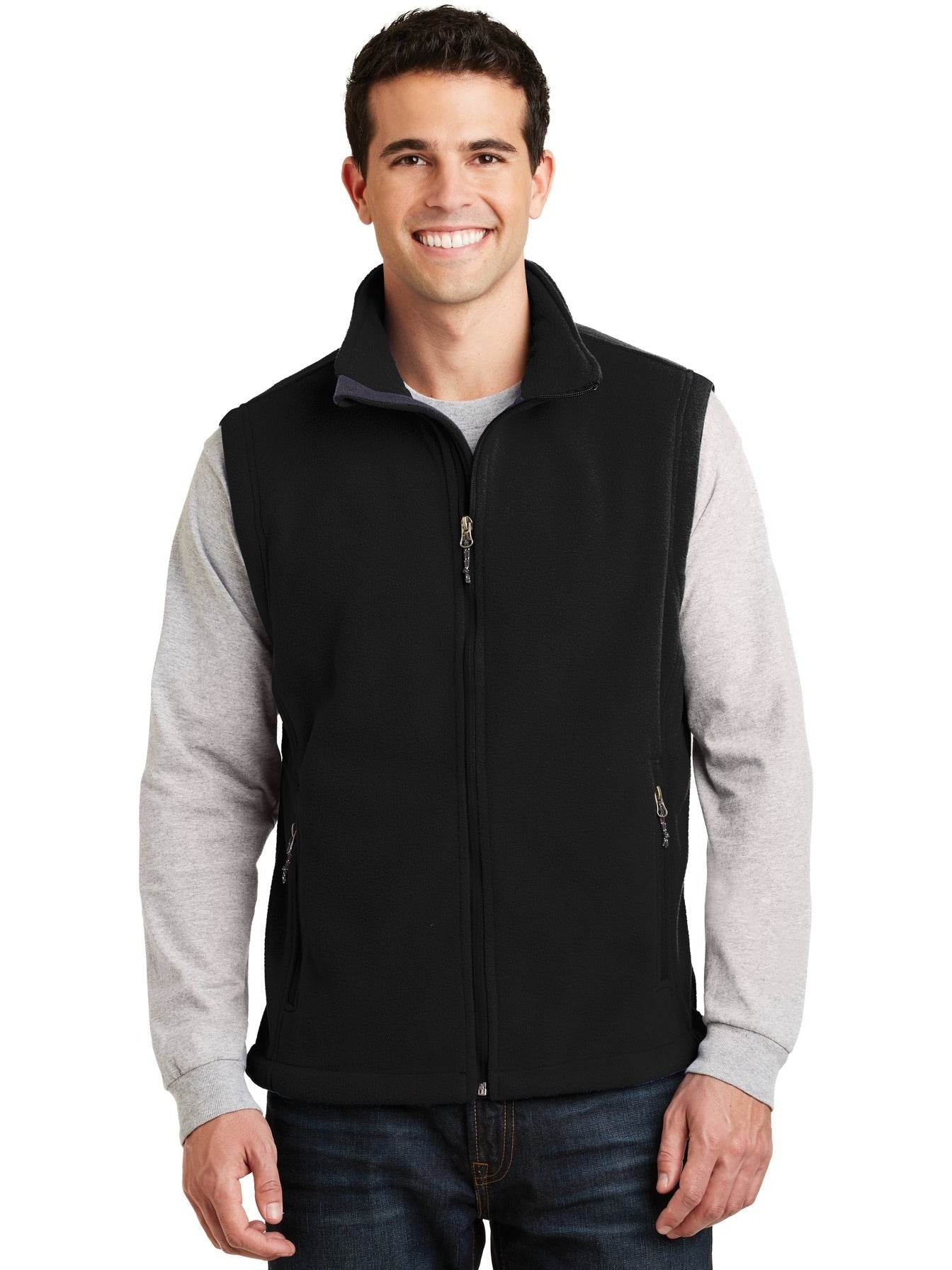 no-logo Port Authority Value Fleece Vest-Regular-Port Authority-Thread Logic