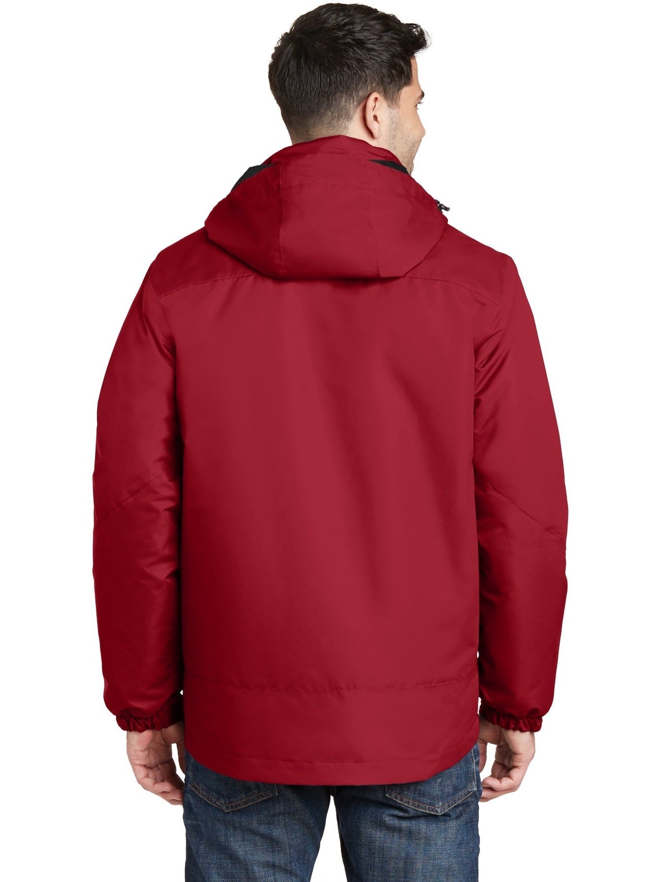 no-logo Port Authority Vortex Waterproof 3-in-1 Jacket-Regular-Port Authority-Thread Logic