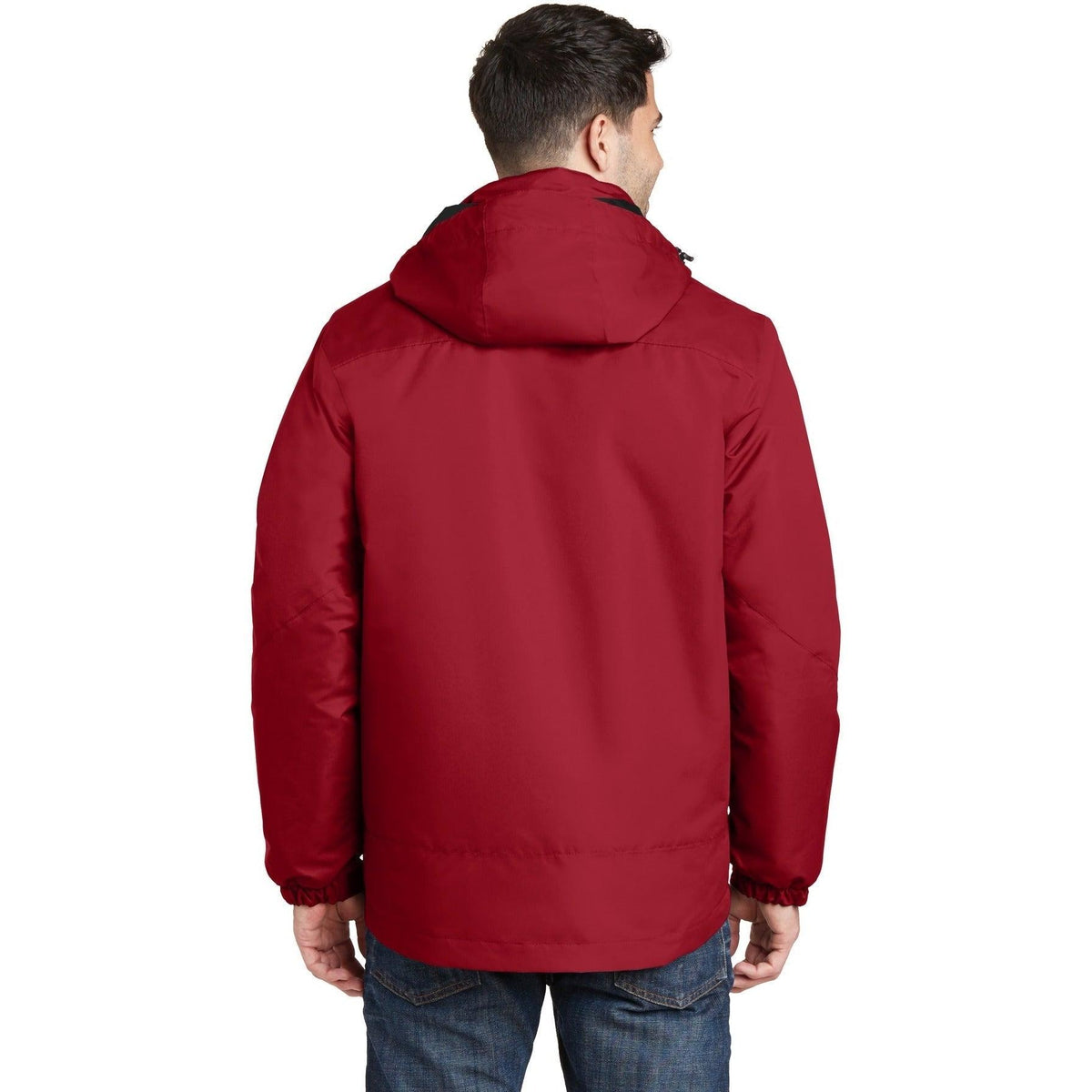no-logo Port Authority Vortex Waterproof 3-in-1 Jacket-Regular-Port Authority-Thread Logic