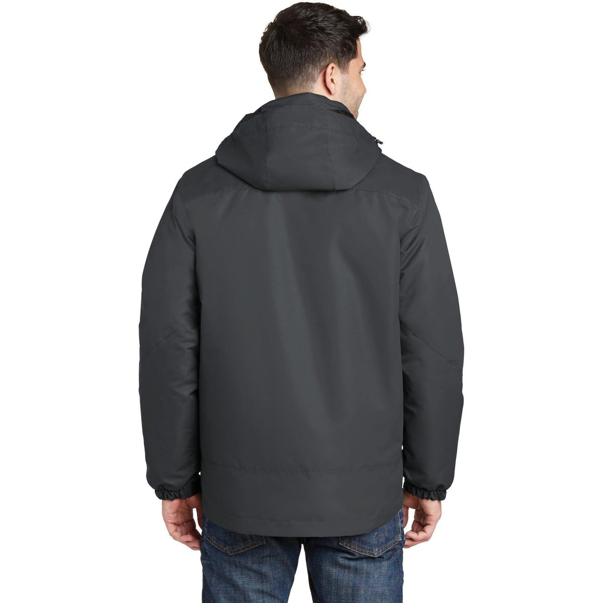 no-logo Port Authority Vortex Waterproof 3-in-1 Jacket-Regular-Port Authority-Thread Logic