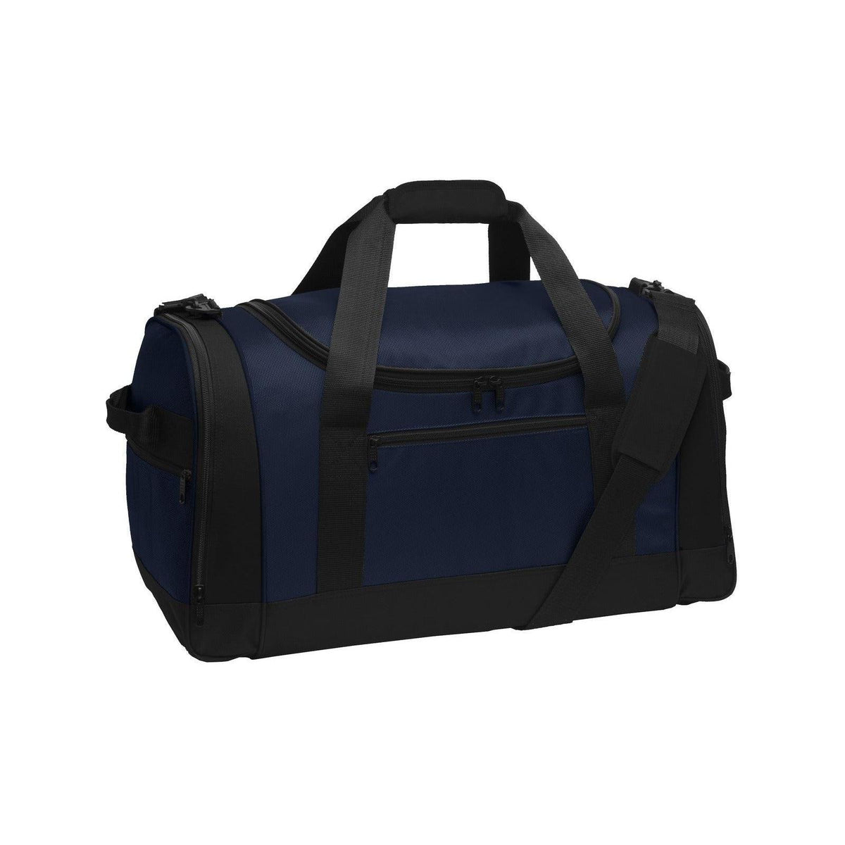 no-logo Port Authority Voyager Sports Duffel-Bags-Port Authority-Navy-Thread Logic