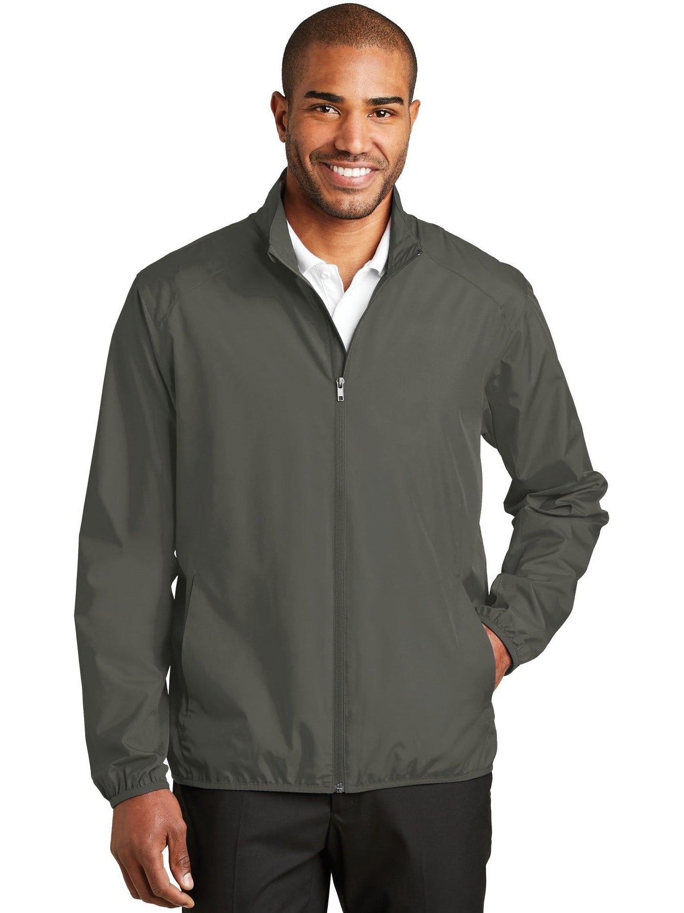 no-logo Port Authority Zephyr Full-Zip Jacket-Regular-Port Authority-Thread Logic