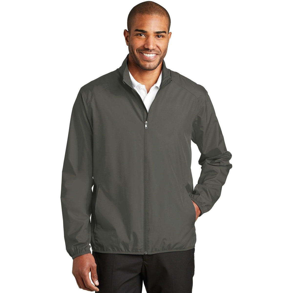 no-logo Port Authority Zephyr Full-Zip Jacket-Regular-Port Authority-Thread Logic