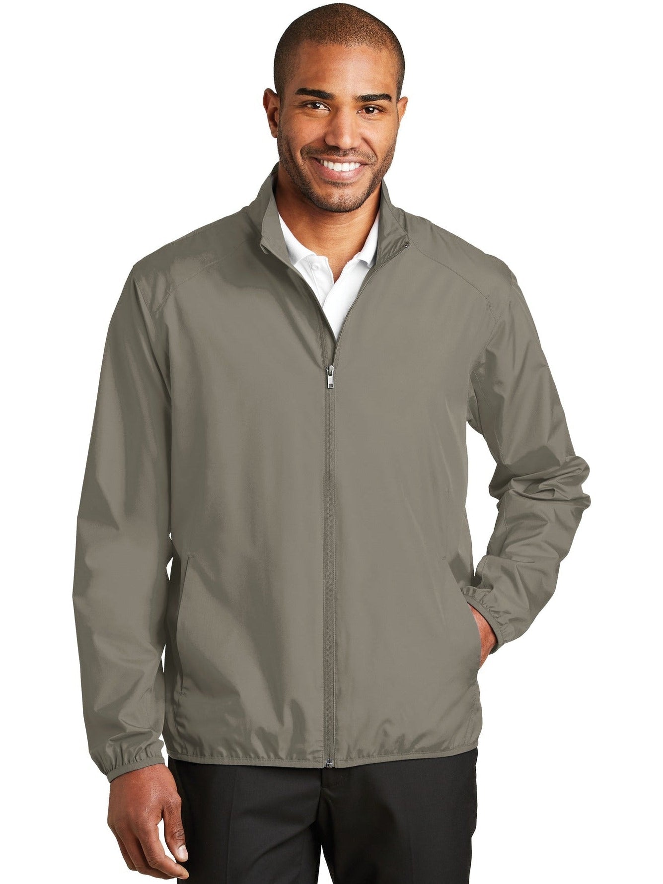 no-logo Port Authority Zephyr Full-Zip Jacket-Regular-Port Authority-Thread Logic