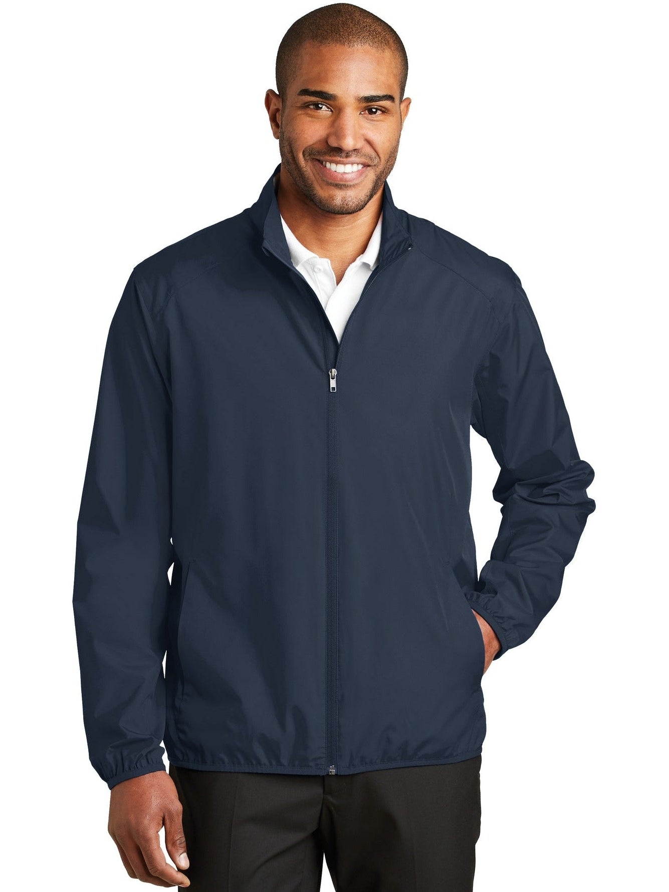 no-logo Port Authority Zephyr Full-Zip Jacket-Regular-Port Authority-Thread Logic