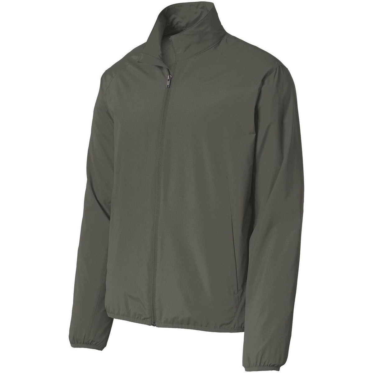 no-logo Port Authority Zephyr Full-Zip Jacket-Regular-Port Authority-Grey Steel-S-Thread Logic
