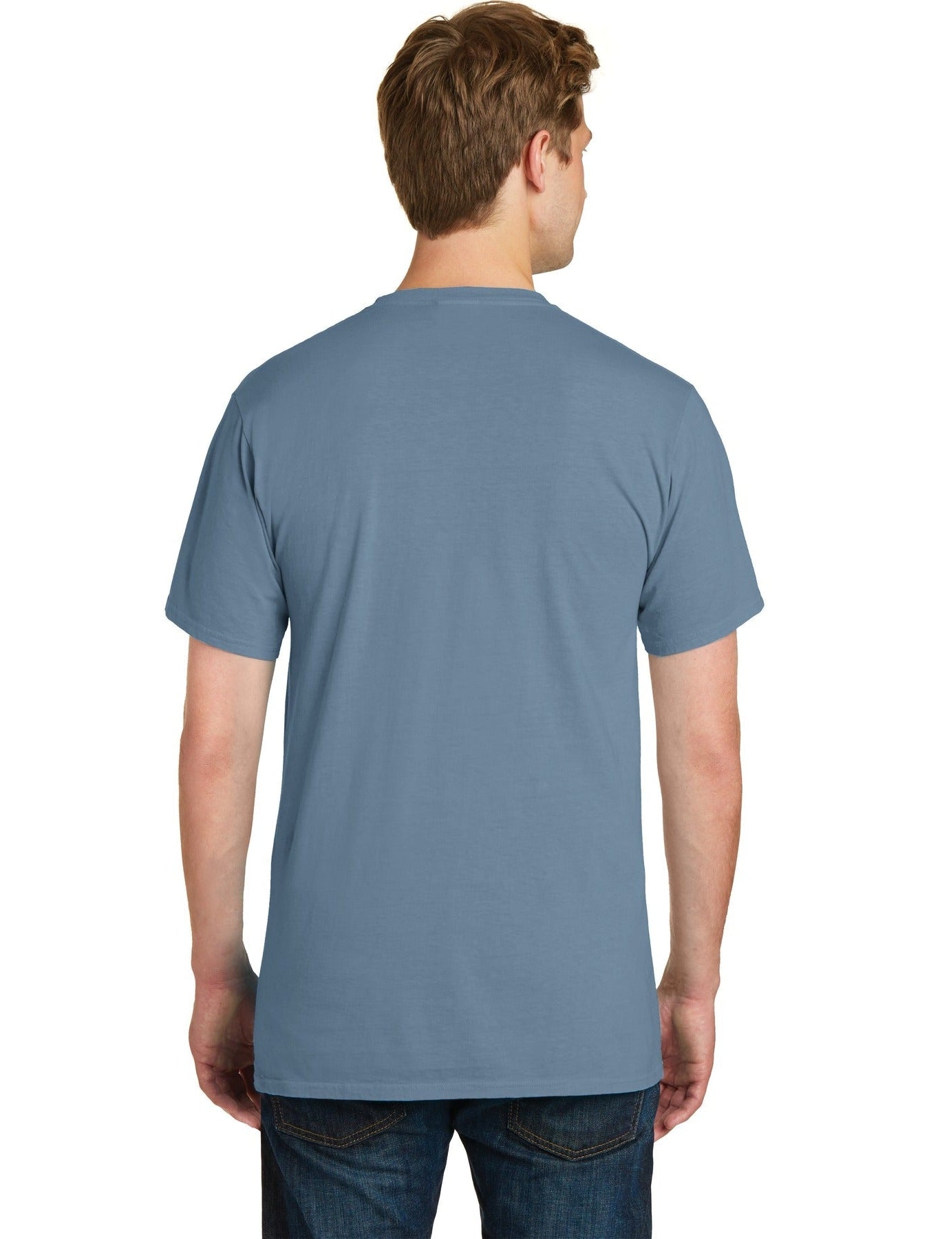no-logo Port & Company Beach Wash Garment-Dyed Pocket Tee-Regular-Port & Company-Thread Logic