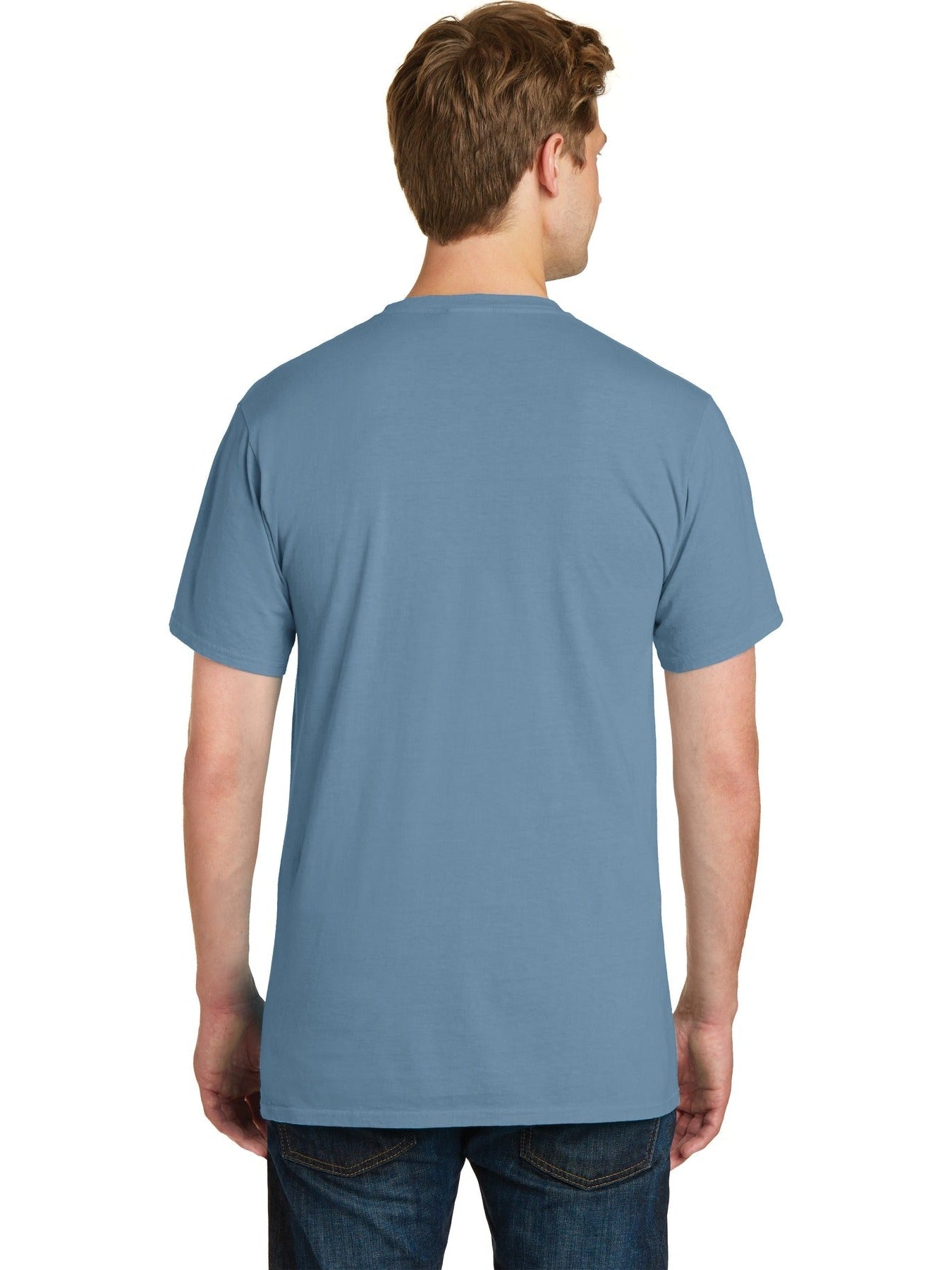 no-logo Port & Company Beach Wash Garment-Dyed Pocket Tee-Regular-Port & Company-Thread Logic