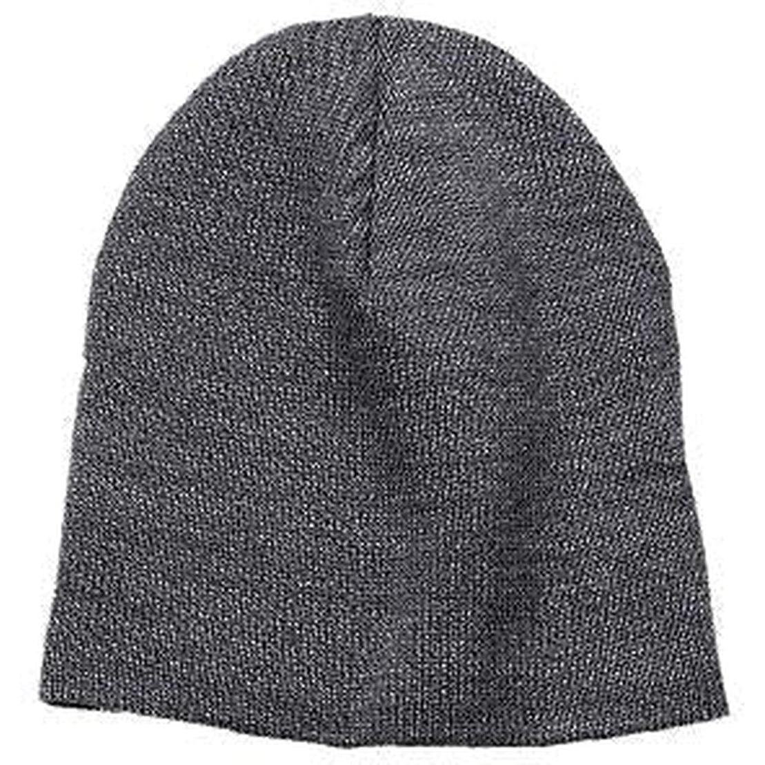 no-logo Port & Company Beanie Cap-Headwear-Port & Company-Athletic Oxford-OSFA-Thread Logic