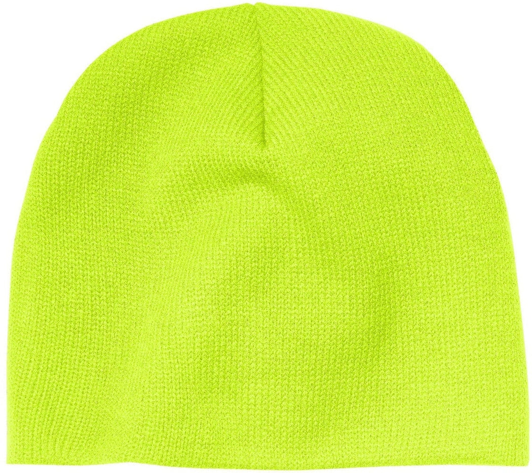 Port & Company Beanie Cap-Regular-Port & Company-Neon Yellow-OSFA-Thread Logic