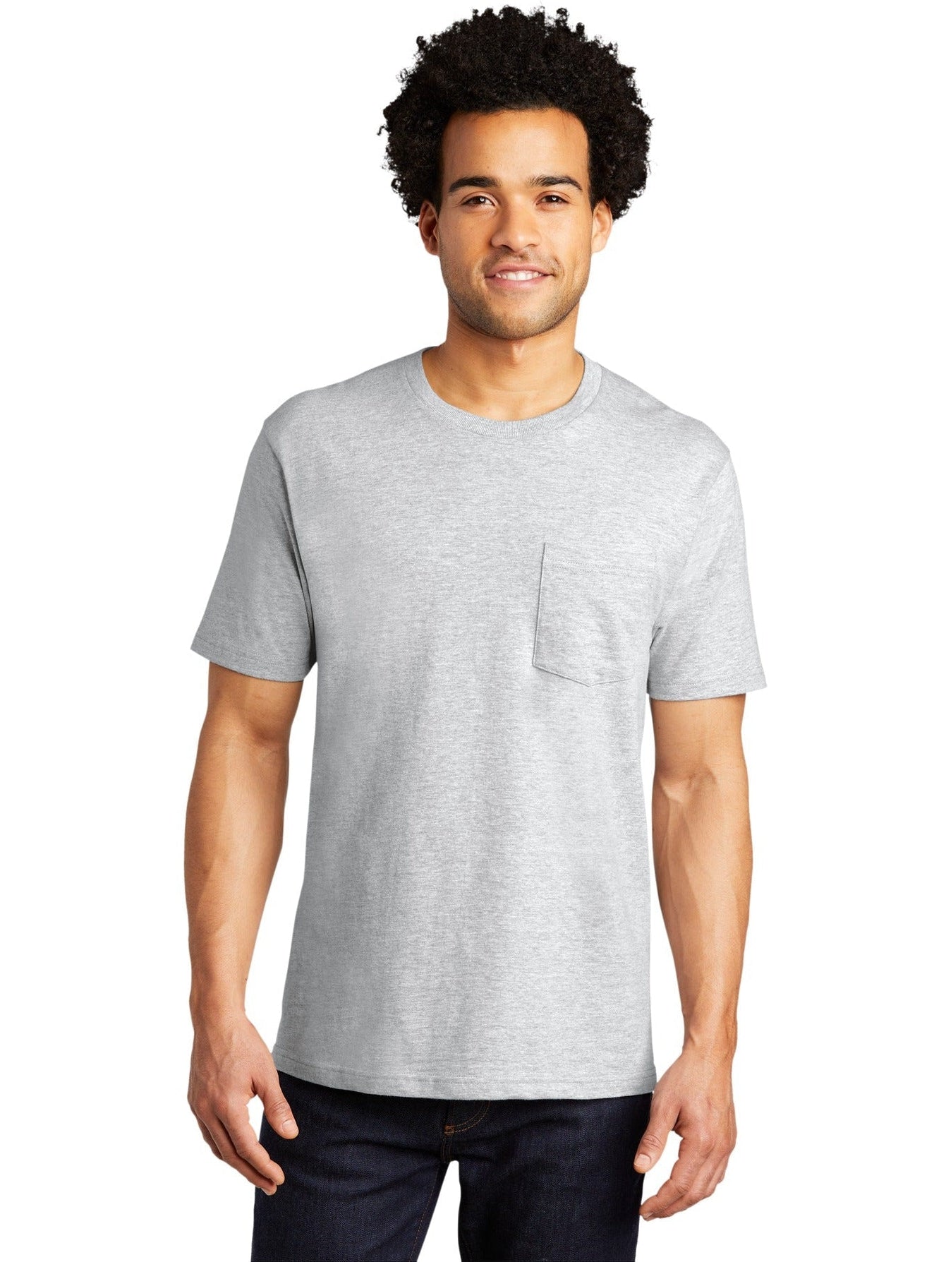 no-logo Port & Company Bouncer Pocket Tee-Regular-Port & Company-Thread Logic