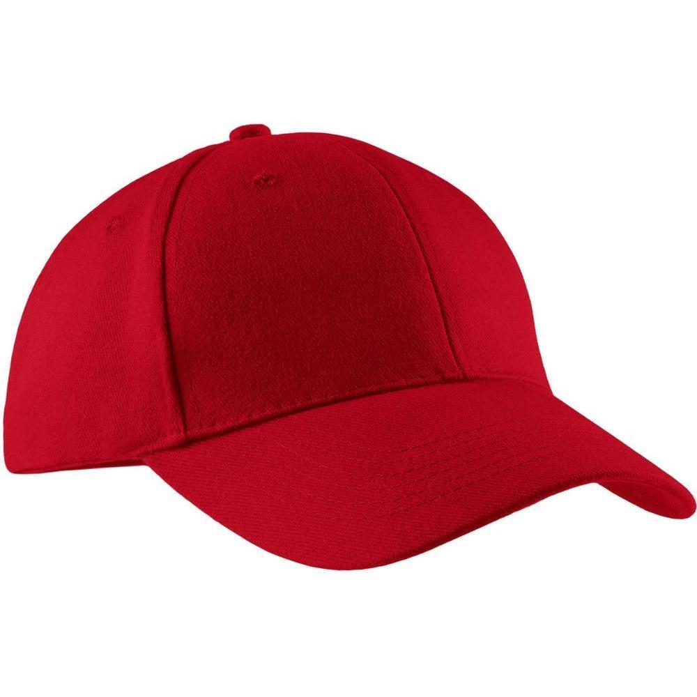 no-logo Port & Company Brushed Twill Cap-Headwear-Port & Company-Thread Logic