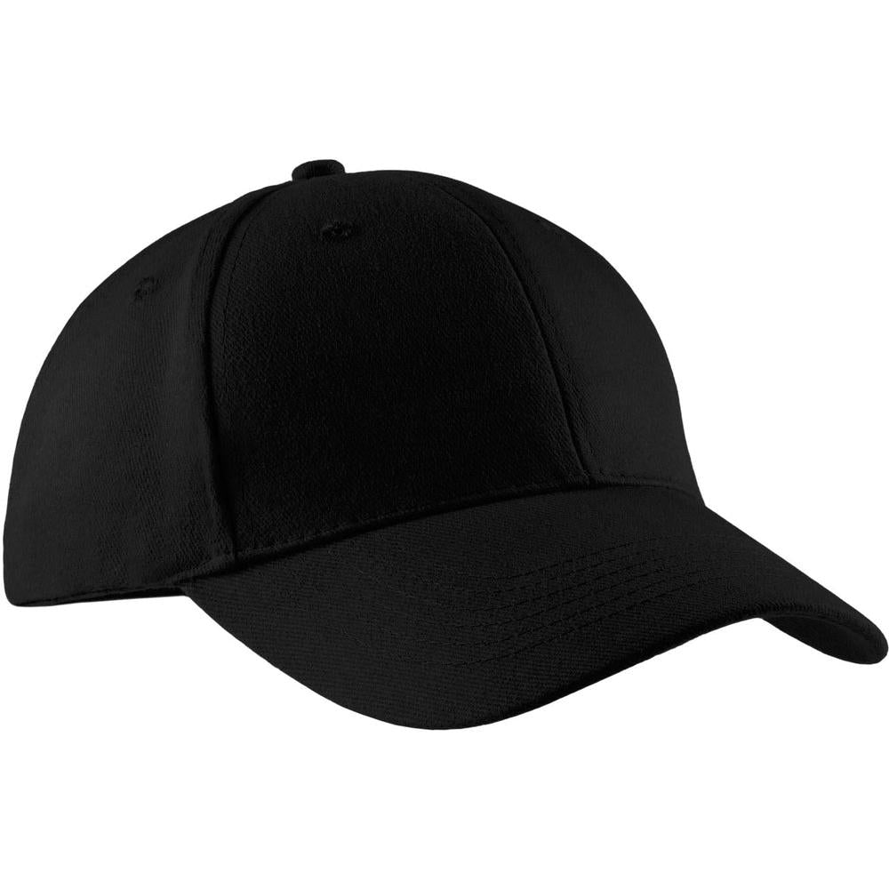 no-logo Port & Company Brushed Twill Cap-Headwear-Port & Company-Thread Logic