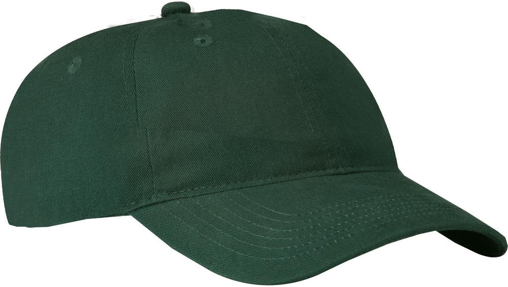 no-logo Port & Company Brushed Twill Low Profile Cap-Regular-Port & Company-Thread Logic
