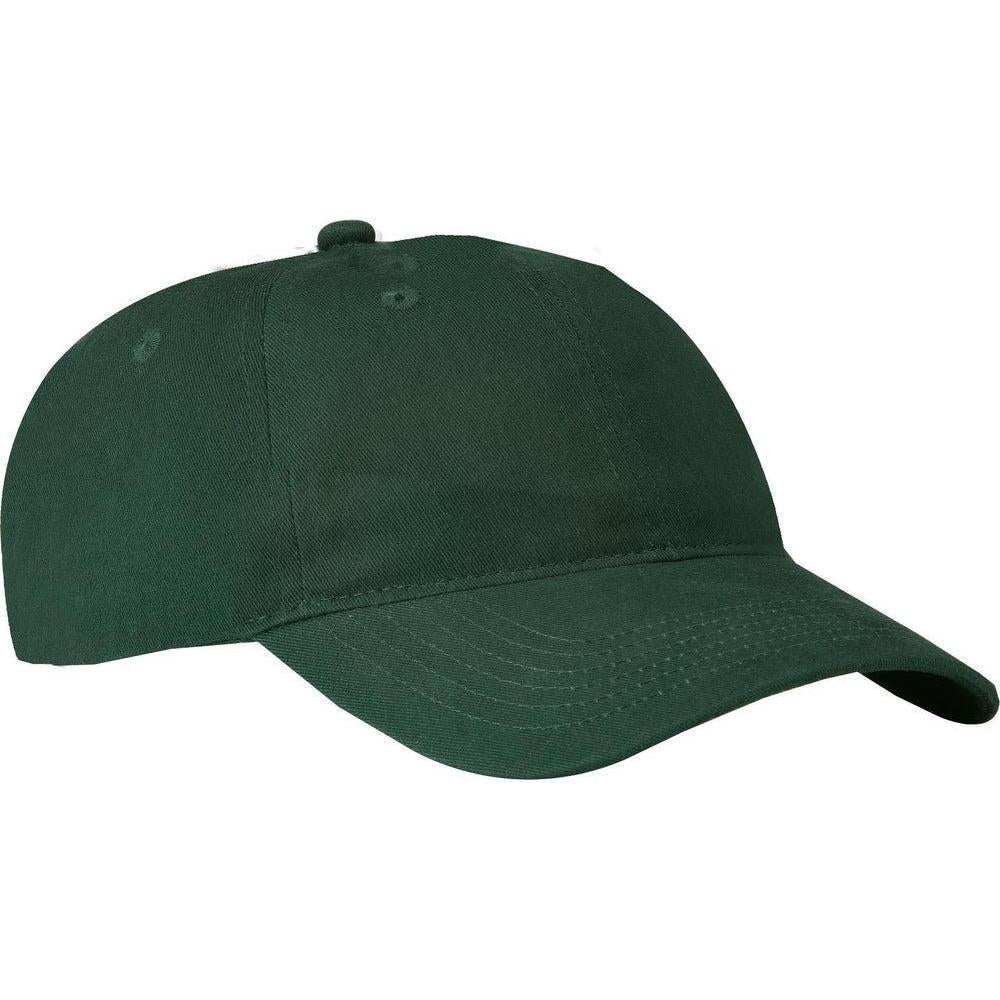 no-logo Port & Company Brushed Twill Low Profile Cap-Headwear-Port & Company-Thread Logic