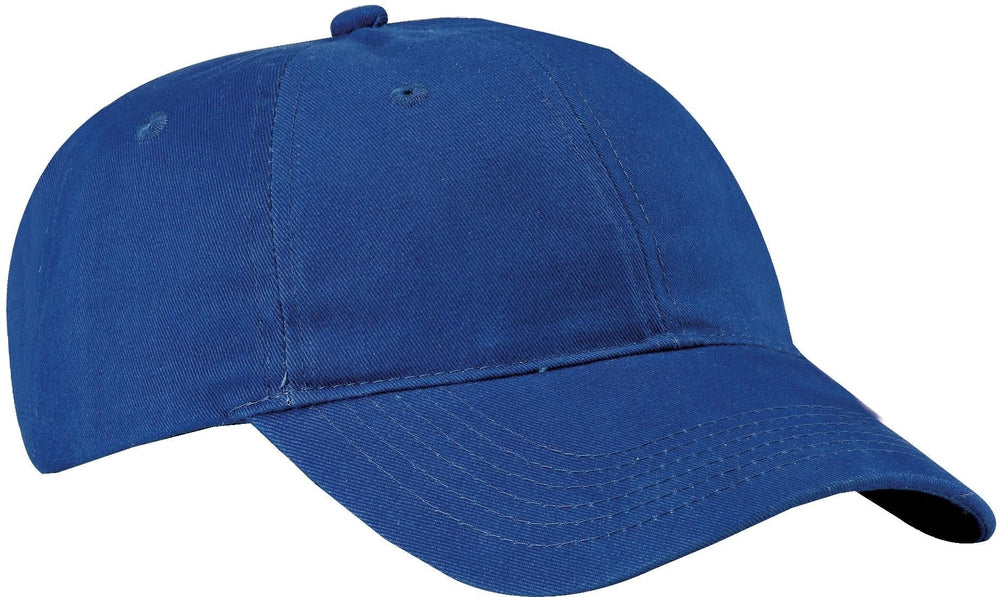 no-logo Port & Company Brushed Twill Low Profile Cap-Regular-Port & Company-Thread Logic