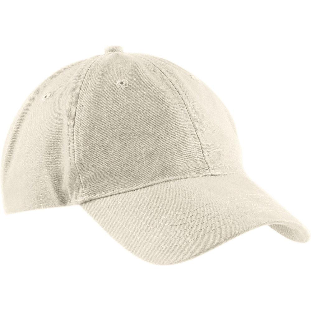 no-logo Port & Company Brushed Twill Low Profile Cap-Headwear-Port & Company-Thread Logic