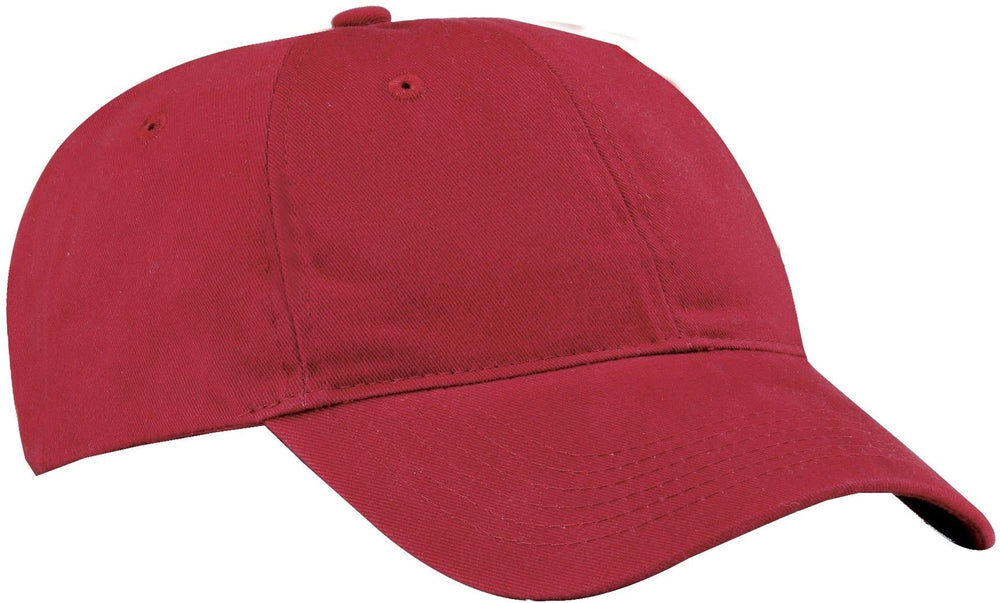no-logo Port & Company Brushed Twill Low Profile Cap-Regular-Port & Company-Thread Logic