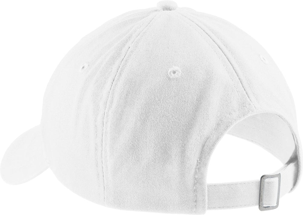 no-logo Port & Company Brushed Twill Low Profile Cap-Regular-Port & Company-Thread Logic