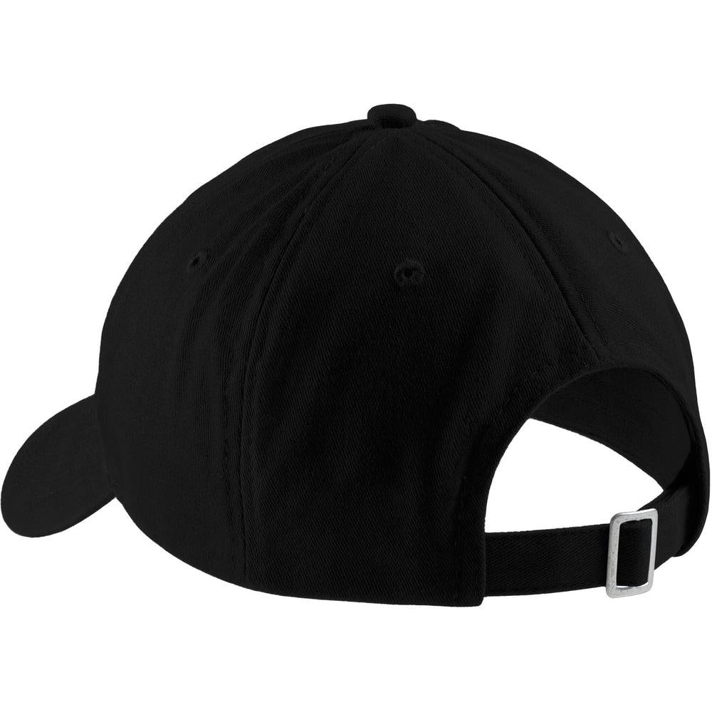 no-logo Port & Company Brushed Twill Low Profile Cap-Headwear-Port & Company-Thread Logic